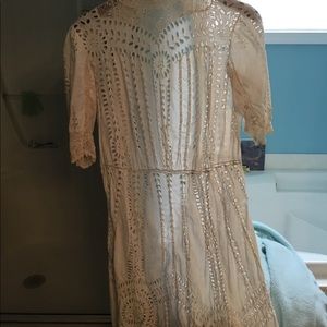Long vintage dress.